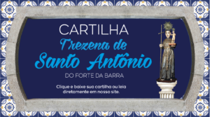 Donwload da Cartilha da Trezena de Santo Antônio