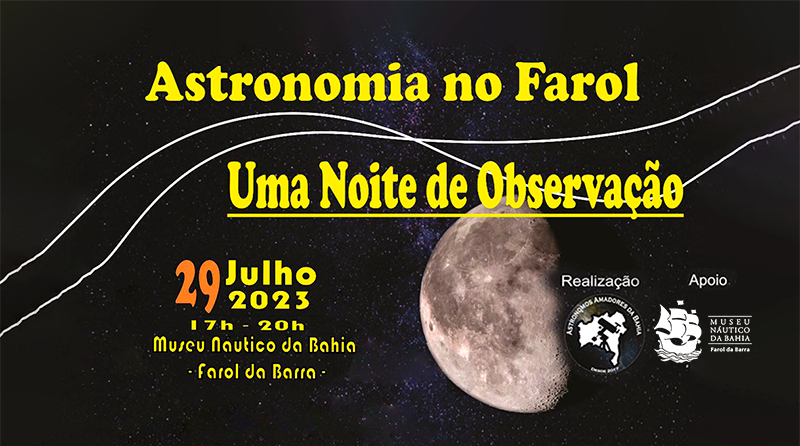 Astronomia no Farol – 29/07